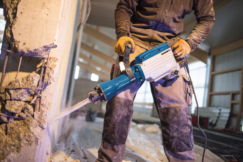 Demo hammer best sale drill