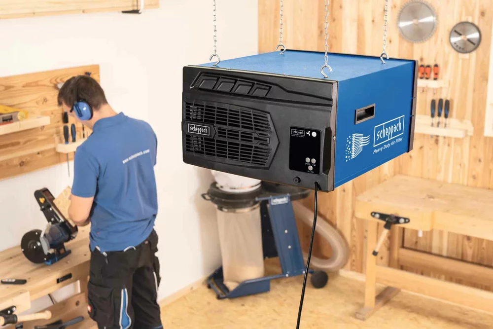Workshop store air purifier