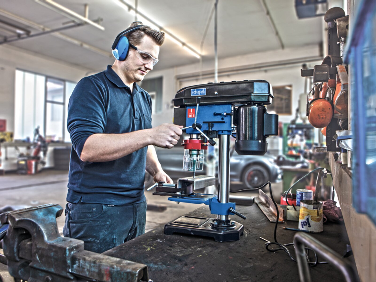 Lidl scheppach online bench drill