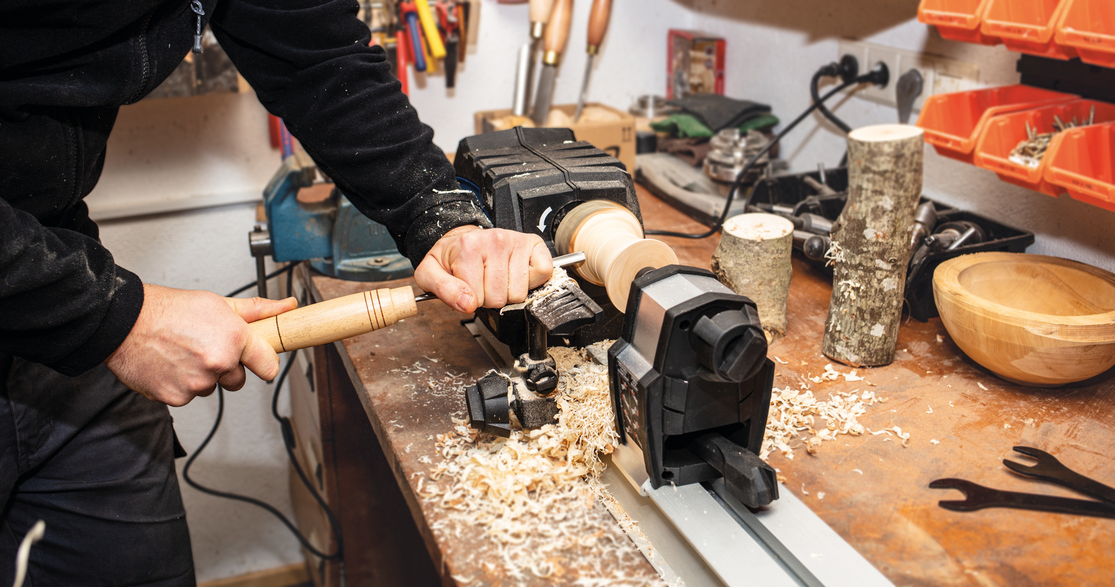 Scheppach lathe clearance