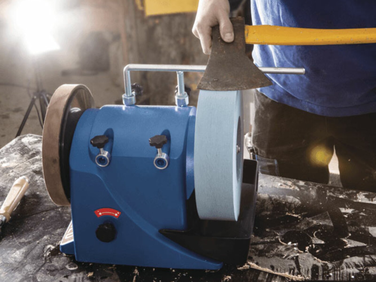 Grinding machines for wood & steel scheppach grinding technology