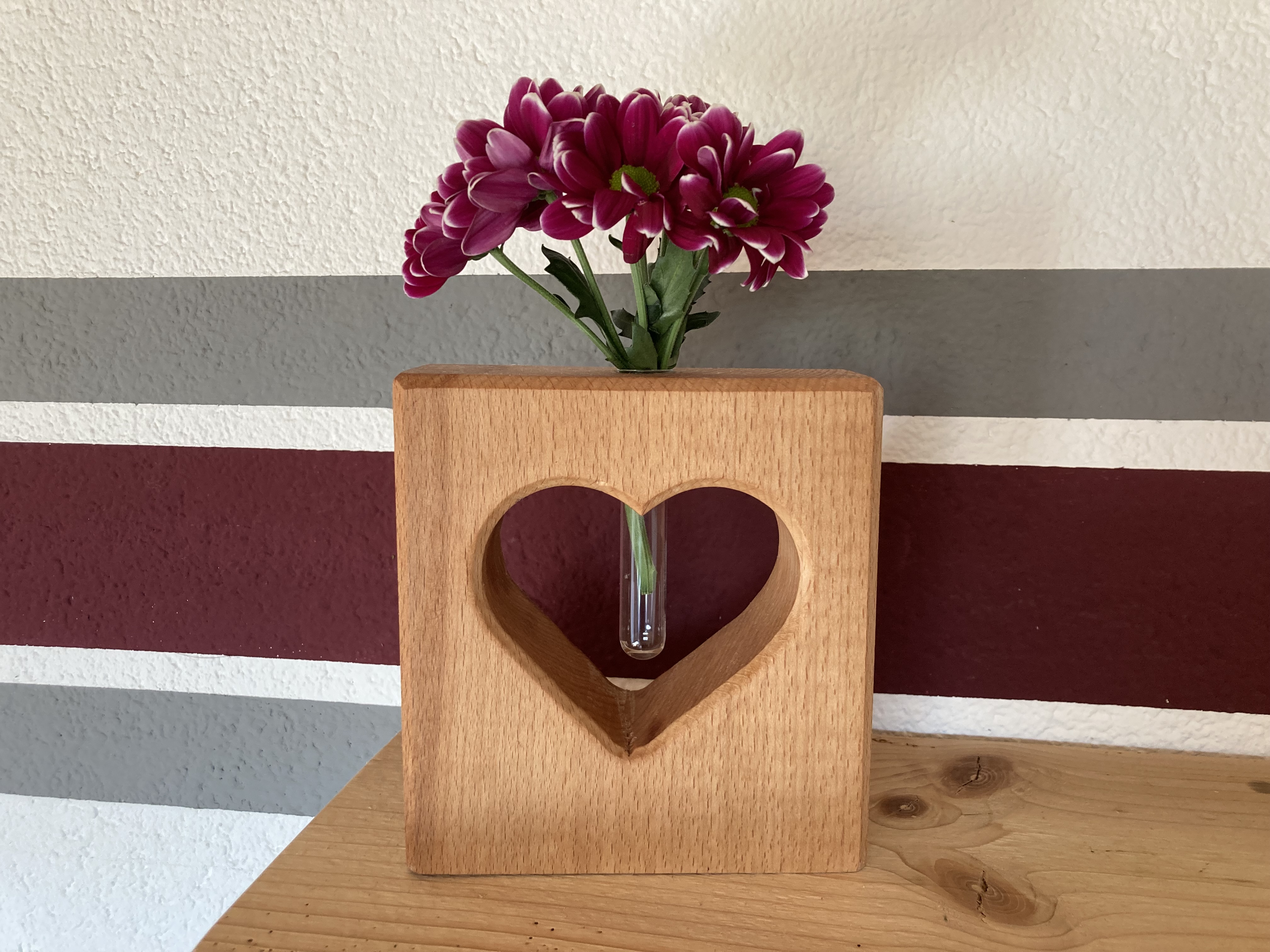 DIY – eine Holz-Vase zum Muttertag